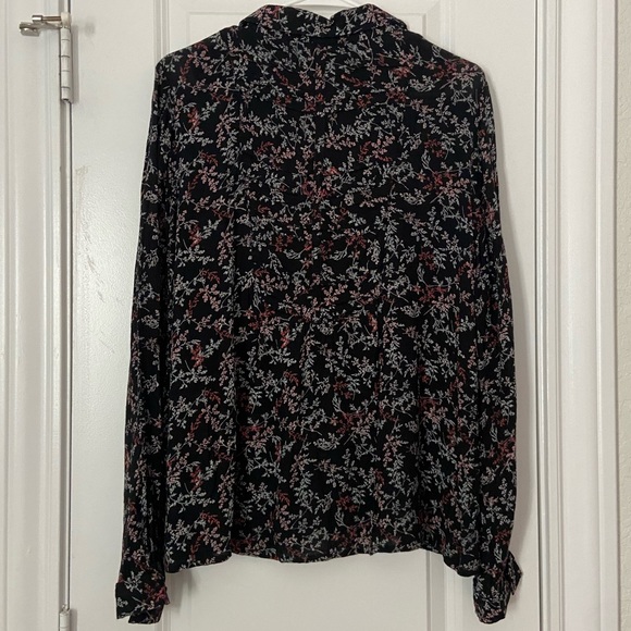 Anthropologie Maeve Floral print button down Blouse - Picture 8 of 14